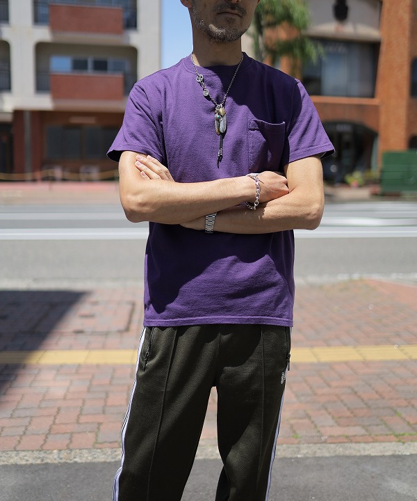 REGAL PURPLE (170cm,56kg Mサイズ着用)