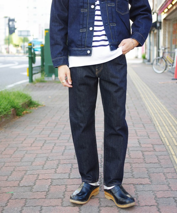 HATSKI/ハツキ Regular Tarpered Denim - One wash 【MAPSの定番