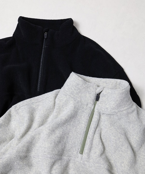 ハブオフデューティ/HAVEOFFDUTY FLEECE HALF ZIP SHIRTS（全2色