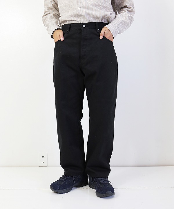 HATSKI Back Buckle Denim Black HTK-22011 | 1F Store