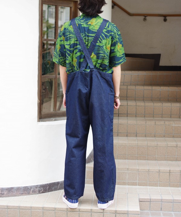 ハツキ/HATSKI 　Denim Overall -denim/washi