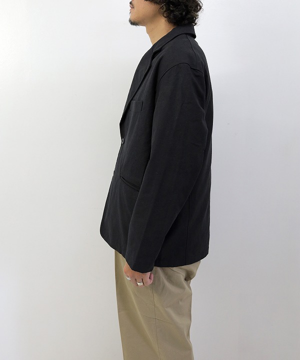 Jackman]back nep tailored jacket Mネイビー