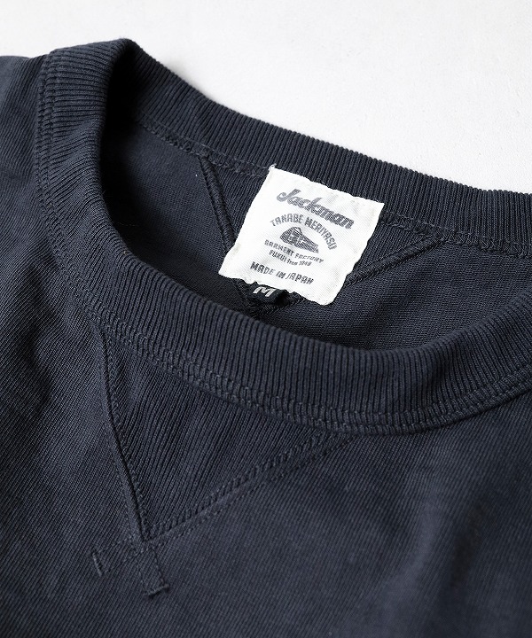 Jackman/ジャックマン Dotsume Rib LS T-shirt（全2色） [カットソー