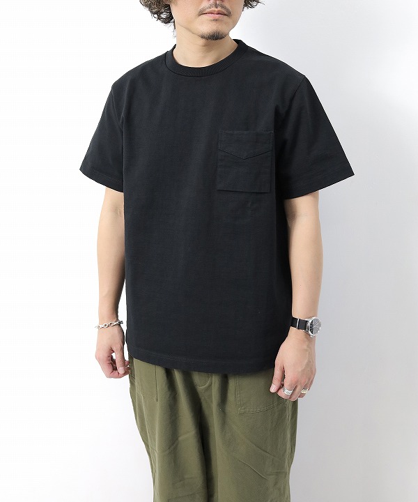 Jackman/ジャックマン Dotsume Pocket T-Shirt（全4色