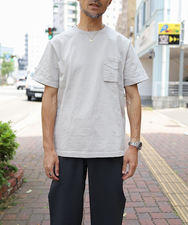 Jackman/ジャックマン Dotsume Pocket T-Shirt（全4色