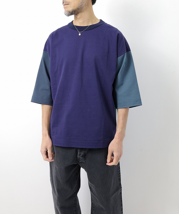 ・Blue Crazy(170cm 56kg がサイズ「M」を着用)