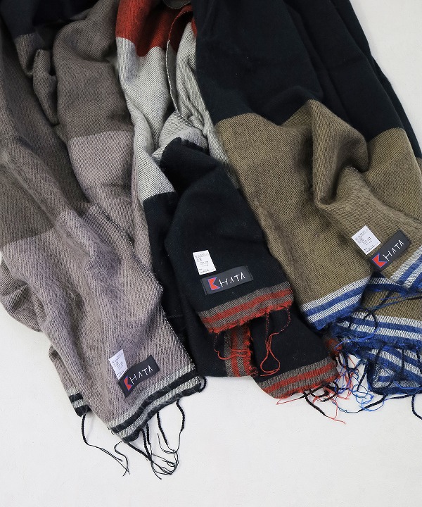 カタ/KHATA 4 PANEL STOLE（全3色）[ファッション雑貨(ストール