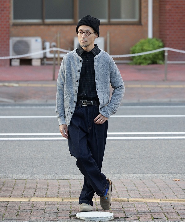 【お値下げ】PEARLY GATES ジップアップセーター カーディガン 12G部分ジャガードカシミヤ100クルーネックニットプルオーバー