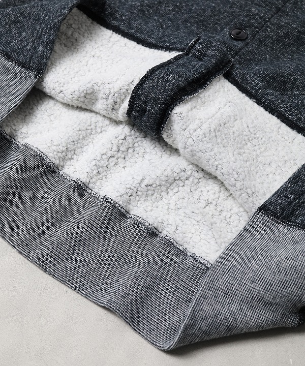 ケパニ/Kepani ラフィー裏起毛 ALBANY CREW CARDIGAN0（全2色