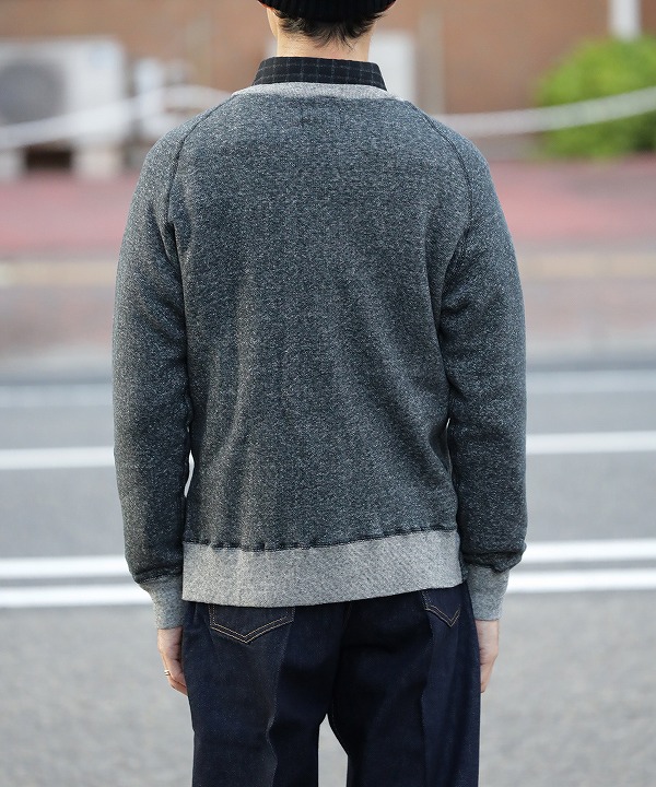 ケパニ/Kepani ラフィー裏起毛 ALBANY CREW CARDIGAN0（全2色