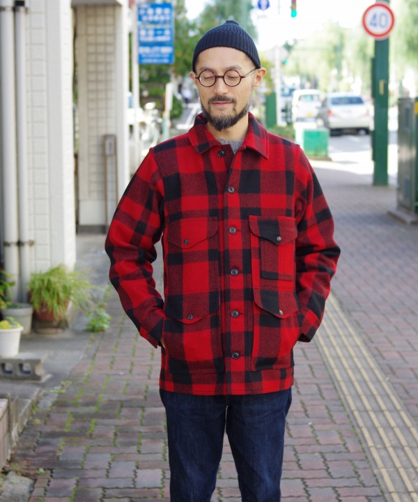 FILSON/フィルソン MACKINAW WOOL CRUISER 上級品 FILSON マッキーノクルーザー レザージャケット