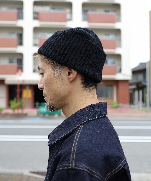 mature ha./マチュアーハ long rib knit cap[帽子(ニットキャップ