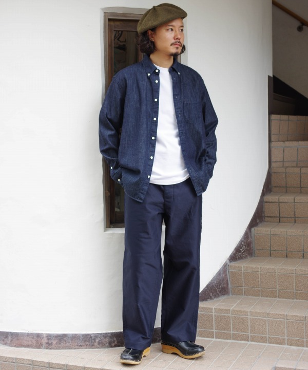 Manual Alphabet/マニュアルアルファベット 6oz DENIM BD SHT