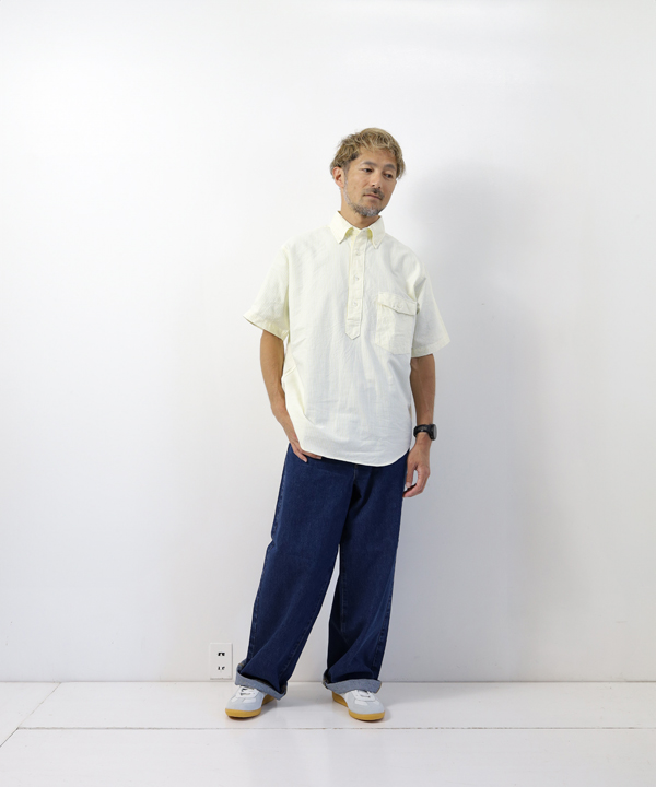 あ ページ Graphpaper（グラフペーパー） / Oxford L/S B.D Box Shirt