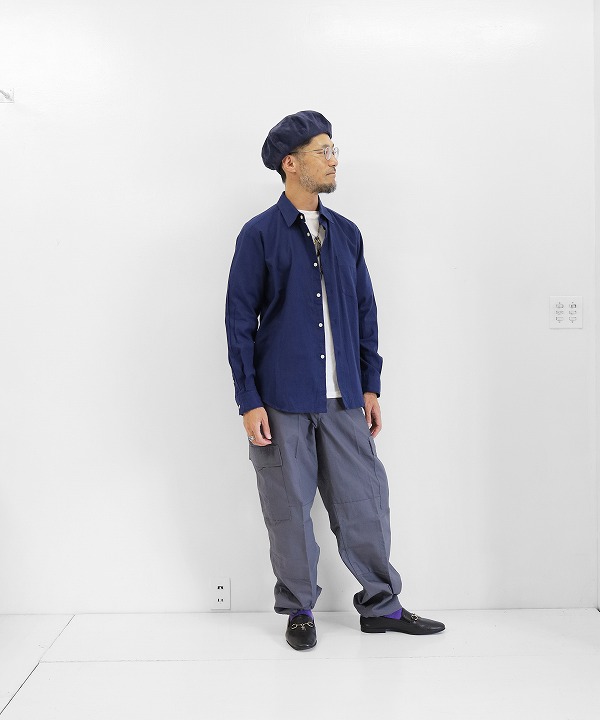 Manual Alphabet/マニュアルアルファベット SOFT VIYELLA LOOSE FIT R