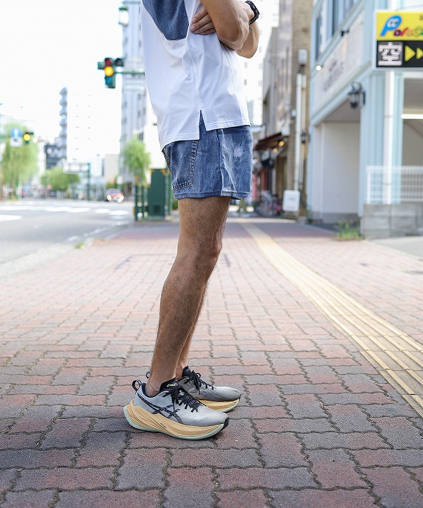 RYOGEN ランニング パンツ ショーツ L RYOGEN リョウゲン NOSTALGIC BIG POCKET SHORTS GLEN.GRAY RGP-07