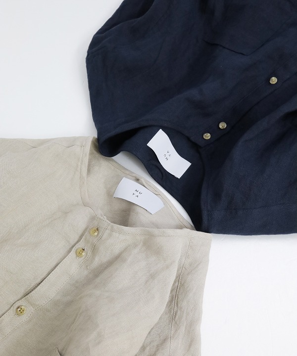 MUYA/ムヤ Nerd shirts stand collar（全2色） [シャツ(長袖)]｜MAPS