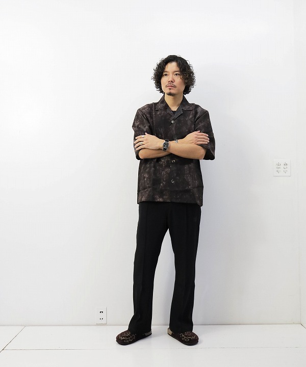 Needles/ニードルズ W.U. Boot-Cut Pant - PE/R/PU Cavalry