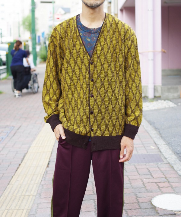 Needles/ニードルズ V Neck Cardigan - Wave Stripe [トップス