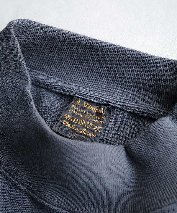 A VONTADE/ア ボンタージ Mock Neck LS(全2色)[カットソー・T A VONTADE/ア ボンタージ Mock Neck LS(全2色)[カットソー・T