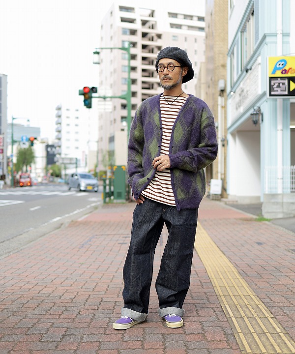 ニードルズ/Needles　Mohair Cardigan - Argyle