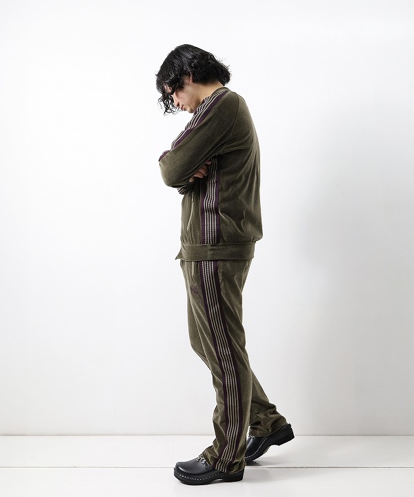 ニードルズ/Needles Narrow Track Pant - C/PE Velour. [パンツ]｜MAPS