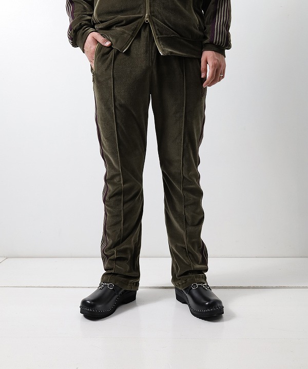 ニードルズ/Needles Narrow Track Pant - C/PE Velour. [パンツ]｜MAPS