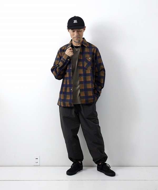 ニードルス ネルシャツ 2024 FALL WINTER COLLECTION〉 [Needles] Double Collar Shirt