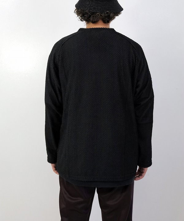 Needles/ニードルズ L/S U Neck Tee - Poly Double Russell (全3