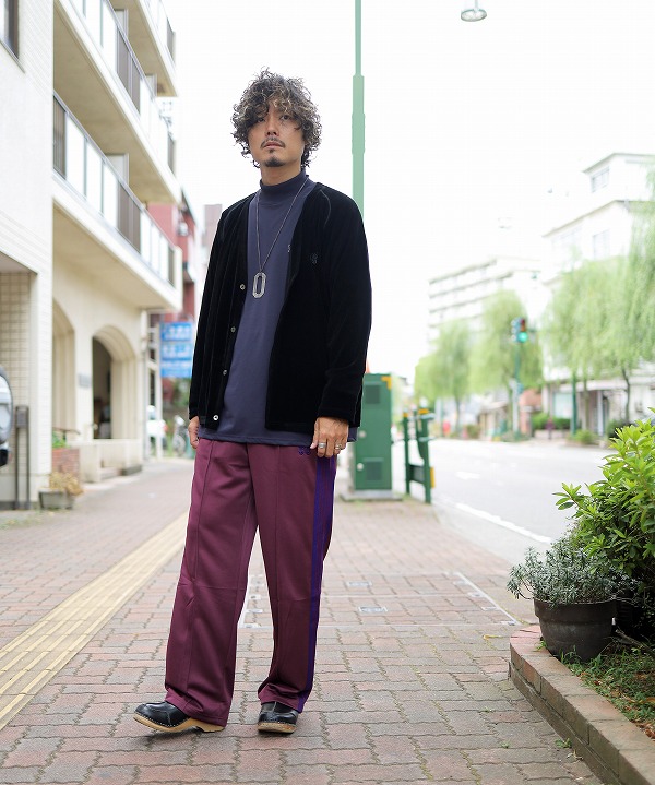 Needles(ニードルズ）Track Pant Pe/Ta トラックパンツ M