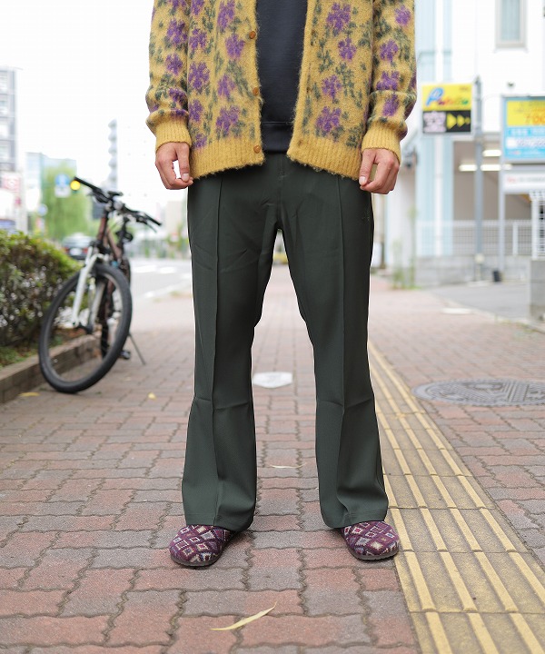 Needles/ニードルズ W.U. Boot-Cut Pant - PE/R/PU Cavalry Twill（全2