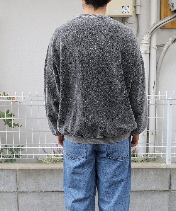 トップス NOMA t.d. Hand Dyed Twist Sweat セール】【NOMA T.D. / ノ－マ・ティー・ディー】Hand Dyed