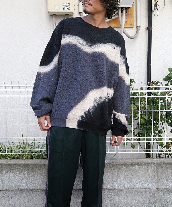 NOMA tdタイダイ柄スウェット NOMA t.d./ノーマ ティーディー Hand Dyed Twist Sweat