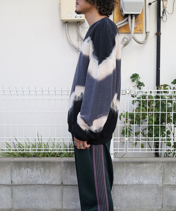 トップス noma t.d hand dye twist sweat NOMA t.d./ノーマティーディー】Hand Dyed Twist Sweat
