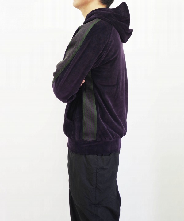 Needles Sportswear/ニードルズ スポーツウェア Track Hoody - C/Pe Velour