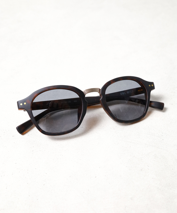 OWL MILS アウルミルズヴァールマットデミブラウン アウルミルズ/OWL MILS Kushinada - MATTE DEMI BROWN/PURPLE