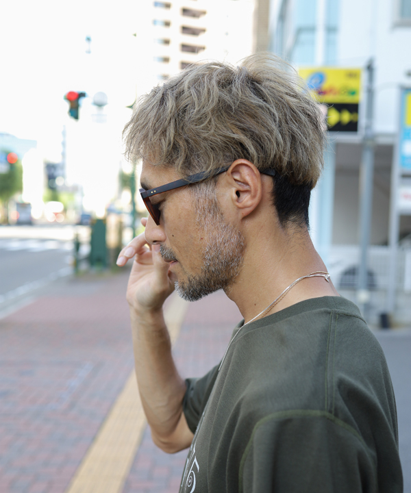 owlmils アウルミルズ ガナ Gna m deml brown アウルミルズ/OWL MILS Gna -DEMI BROWN/PURPLE GRAY【BLUE