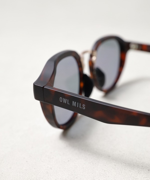 OWL MILS アウルミルズヴァールマットデミブラウン アウルミルズ/OWL MILS Kushinada - MATTE DEMI BROWN/PURPLE