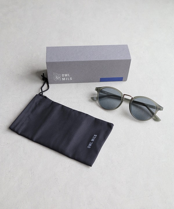 アウルミルズ/OWL MILS Sif - CLEAR MATTE OLIVEGREY/PURPLE