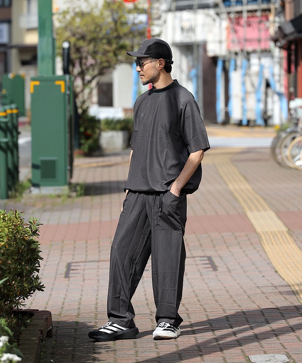 RYOGEN DENIM MOCK NECK H/S TEE サイズL リョウゲン/RYOGEN DENIM MOCK NECK H/S TEE（全2色