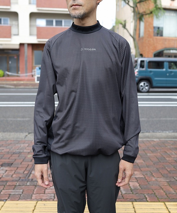 リョウゲン/RYOGEN GUNCLUB MOCK NECK L/S TEE (全2色)[カットソー・T