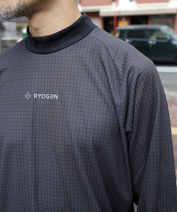リョウゲン/RYOGEN GUNCLUB MOCK NECK L/S TEE (全2色)[カットソー・T