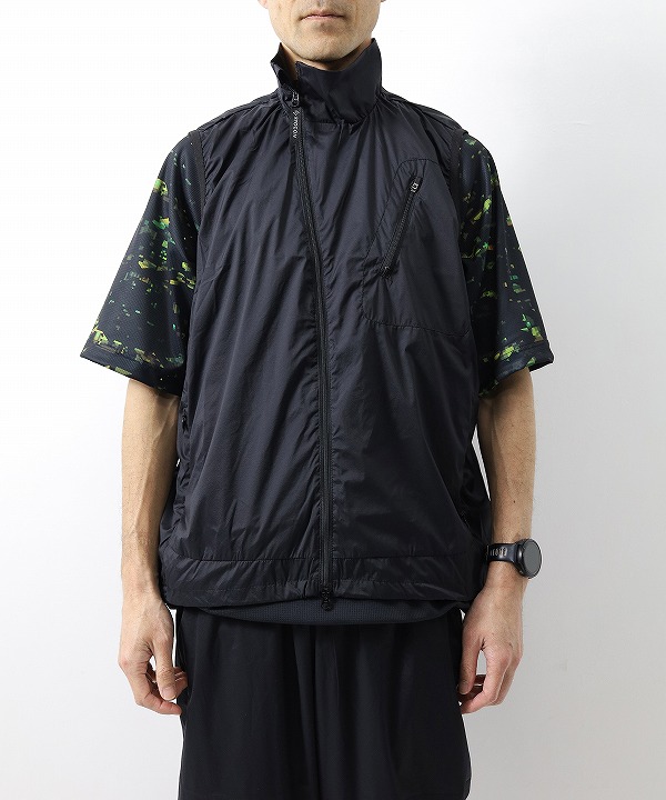 ryogen リョーゲン ベスト サイズ:L ブラック リョウゲン/RYOGEN UL SHELL VEST{ベスト]｜MAPS 通販 【正規取扱店】