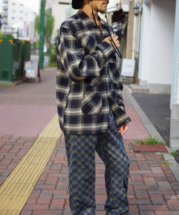 人気のファッションブランド！ south2 West8 Plaid wests ジャッケ