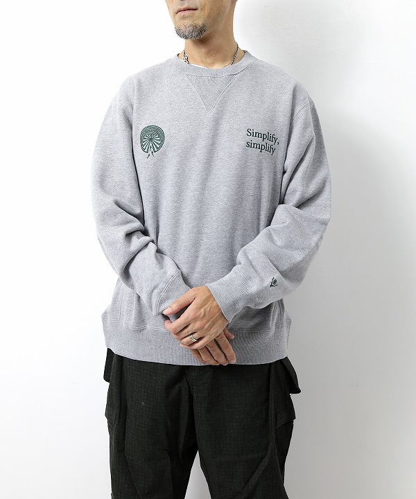トップス South2 West8 Crew Neck Sweat Shirt 01111632_67821e84a4f26.jpg