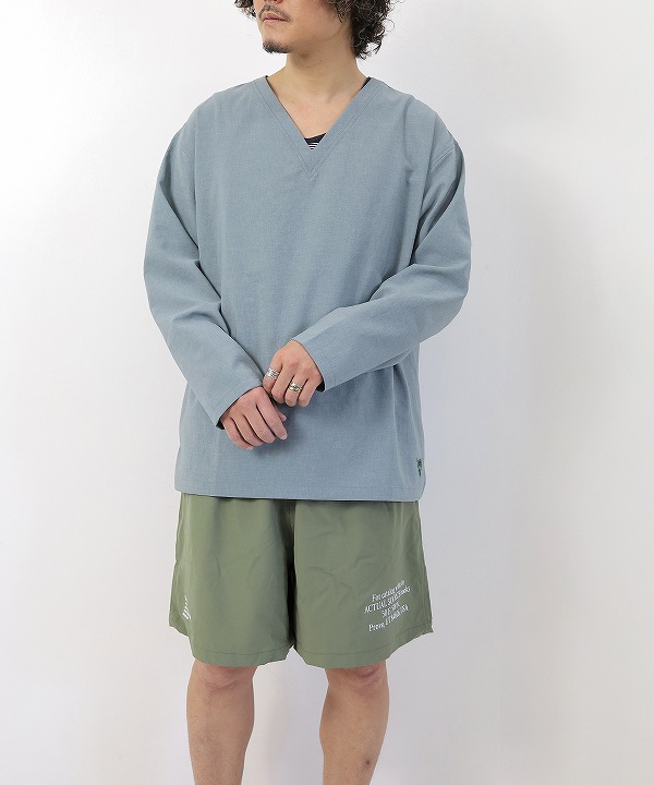 Lt.Blue(モデル176cm 66kg サイズ「M」を着用)
