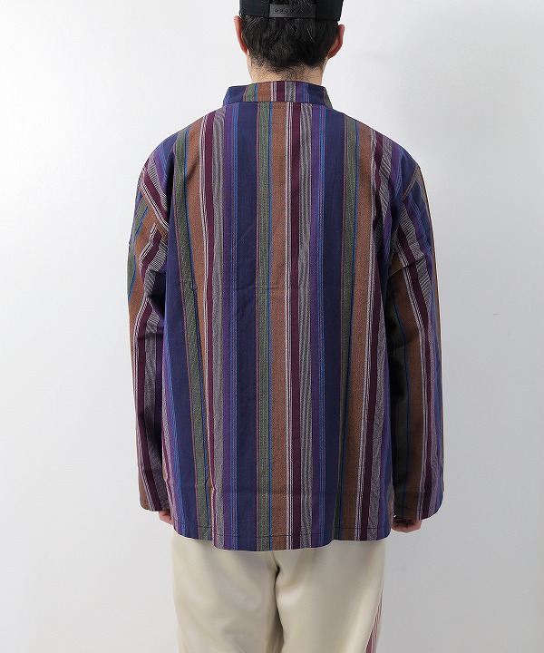 South2 West8/サウス2 ウエスト8 Stand Collar Shirt - Multi
