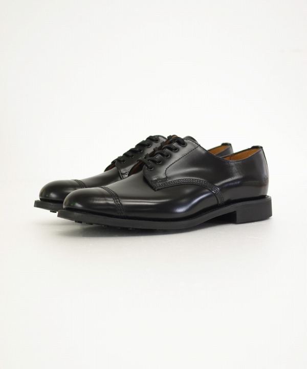 SANDERS/サンダース Military Derby Shoe - Polished Leather 