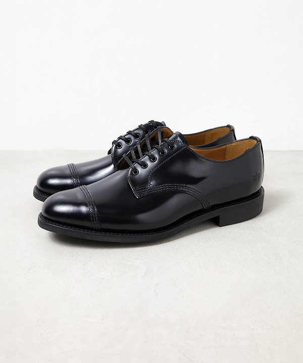 SANDERS/サンダース Military Derby Shoe - Polished Leather