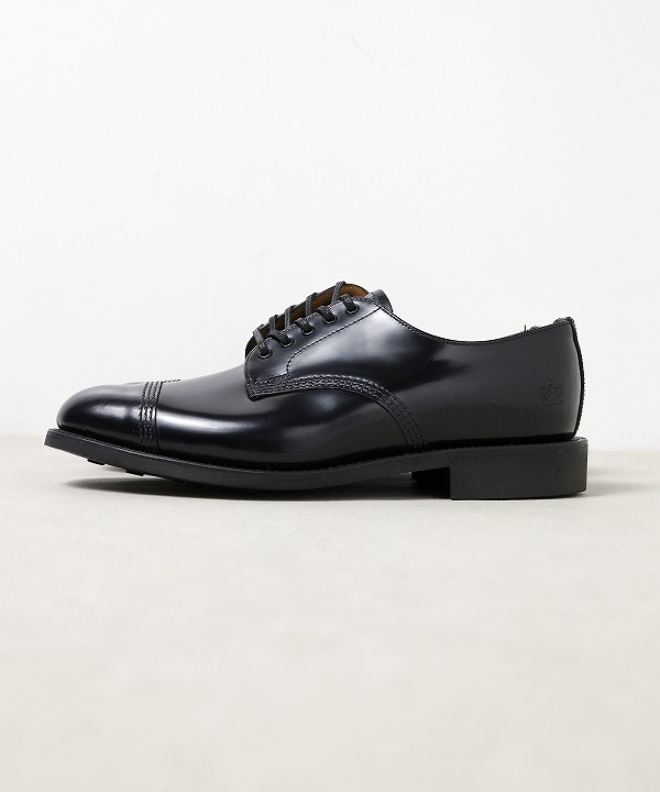 SANDERS/サンダース Military Derby Shoe - Polished Leather